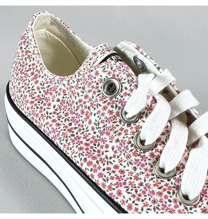 Кеды женские Converse Chuck Taylor All Star Platform Low Pink 568378C