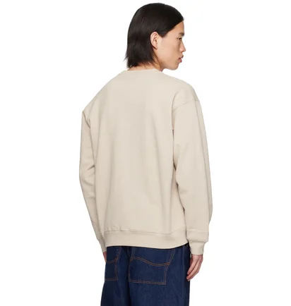 Світшот чоловічий Dime Classic Small Logo Beige DIMESP2412FOG