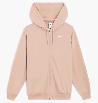 Толстовка женская Nike W Nsw Jrsy Os Fz Hoodie Beige DM6415-272