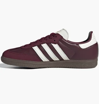 Кроссовки женские Adidas Samba Og Bordo JR8844