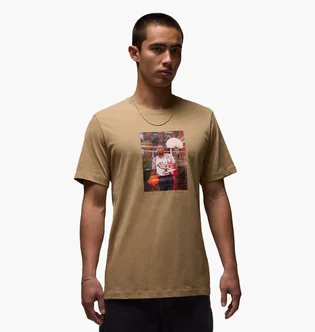 Футболка мужская Air Jordan Brand Photo Ss Crew Brown HJ2354-257