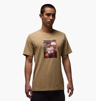 Футболка мужская Air Jordan Brand Photo Ss Crew Brown HJ2354-257