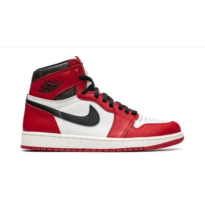 Кроссовки мужские Air Jordan 1 Retro High Og Red/White DZ5485-612