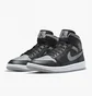 Кроссовки женские Nike Air Jordan 1 Mid Black Bq6472-007