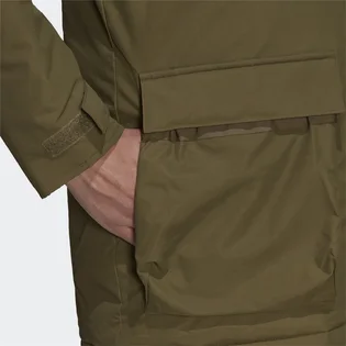 Парка мужская Adidas Utilitas Hooded Parka Olive GT1700