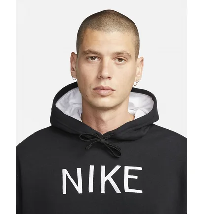 Худи мужское Nike M Nsw Hbr-C Bb Po Hoodie Black Dq4020-010