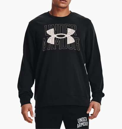 Свитшот мужской Under Armour Rival Terry Sweatshirt Training Black 1370391-001