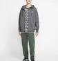 Толстовка чоловіча Nike M Nsw Club Hoodie Fz Bb Grey BV2645-071