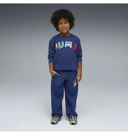 Штани дитячі Puma Sporty Cats Relaxed Blue 634552-49