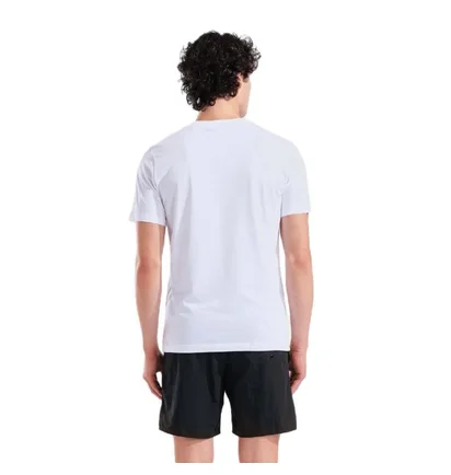 Футболка мужская Arena Slippery Surface Print White 011332-100
