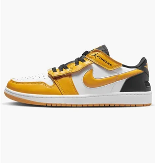 Кроссовки мужские Air Jordan 1 Low Flyease Yellow Dm1206-107