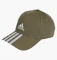 Кепка унісекс Adidas 3-Stripes Cotton Twill Baseball Performance Olive II3511