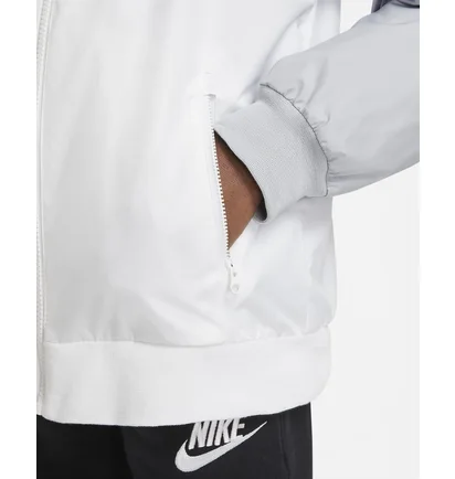 Куртка детская Nike Nsw Wr Jkt Hd White 850443-102