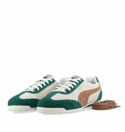 Кросівки чоловічі Puma Arizona Suede Frosted Ivory-Haut Coff Man Clh Beige/Green 399664-02