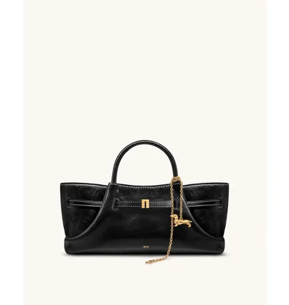 Сумка жіноча JW PEI Maeve Dachshund Metal Charm Tote Bag Black BB2025BG134117JWP