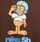 Худи унисекс Nike Sb Fleece Skate Pullover Hoodie Brown FN0547-259