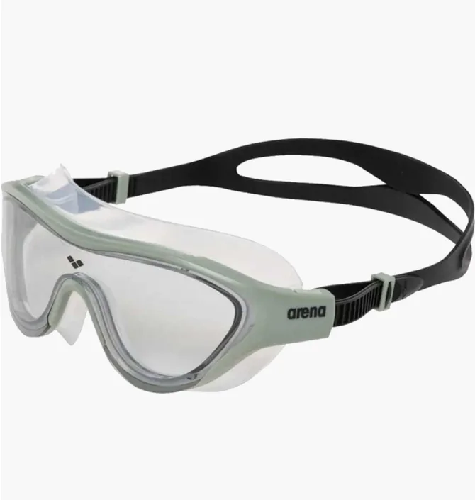 Окуляри для плавання унісекс Arena The One Mask Green/Black 003148-105