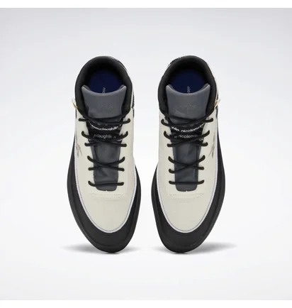 Кроссовки мужские Reebok X Nicole Mclaughlin Club C Geo Mid Beige/Black Hp9260