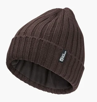 Шапка унисекс JACK WOLFSKIN Rib Brown 1907122D-0108