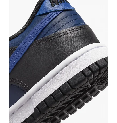 Кроссовки детские Nike Dunk Low Midnight Navy Black/Blue DH9765-402