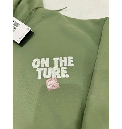 Худи мужское Nike Sb Born X Raised On The Turf Green DV9082-386