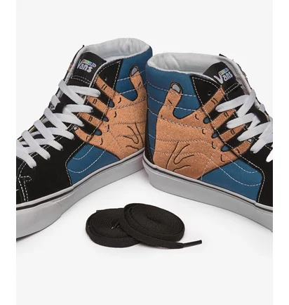 Кеды мужские Vans Sk8 Hi Vr3 Lx X Imran Potato Blue/Black VN0A5EE7B7F