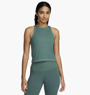 Майка женская Nike W One Fitted Dri-Fit Rib Tank Nv Green FN3077-361