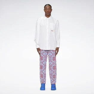 Рубашка унисекс Reebok Pyer Moss Draped Button-Down Shirt White He8136