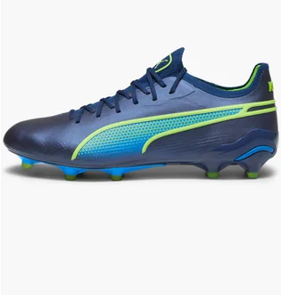 Бутсы мужские Puma King Ultimate Fg/Ag MenS Soccer Cleats Blue 107563-04