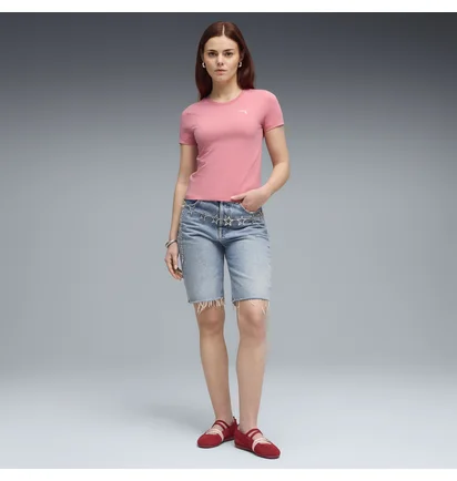 Футболка жіноча Puma Wardrobe Ess Slim Pink 629742-25