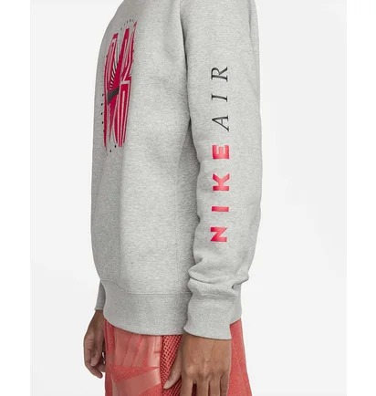 Свитшот мужской Nike Nsw Air Swoosh Crew Neck Sweatshirt Grey DN5157-063