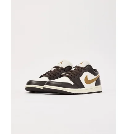 Кросівки жіночі Air Jordan 1 Low Beige/Brown DC0774-200