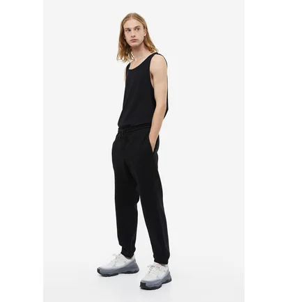 Штани чоловічі H&M Relaxed Fit Sweatpants Black 1012056001