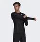Лонгслів чоловічий Adidas Own The Run Long Sleeve Tee Black H58590