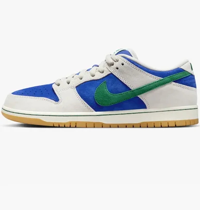 Кроссовки унисекс Nike Sb Dunk Low Hyper Royal Malachite White/Blue HF3704-001