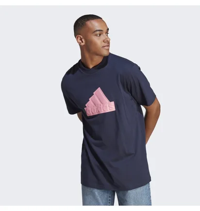 Футболка мужская Adidas Future Icons Badge Of Sport Tee Blue Ic3711
