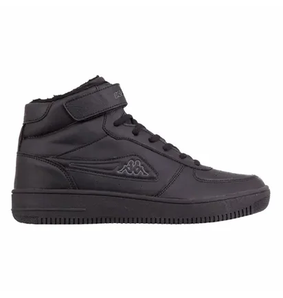 Кроссовки мужские Kappa Bash Mid Fur Black 2427991111