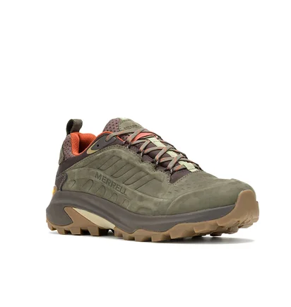 Кроссовки мужские Merrell Moab Speed 2 Leather Waterproof Olive J037787