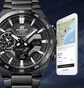 Часы мужские Casio Edifice Smartphone Link Carbon Edition ECB-2200DC-1A