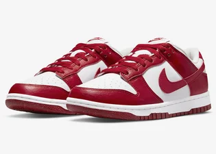 Кросівки жіночі Nike Dunk Low Next Nature Gym Red/White Dn1431-101