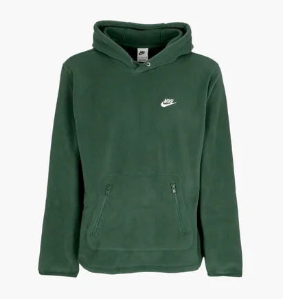 Худи мужское Nike Club Winterized Green FZ0660-323