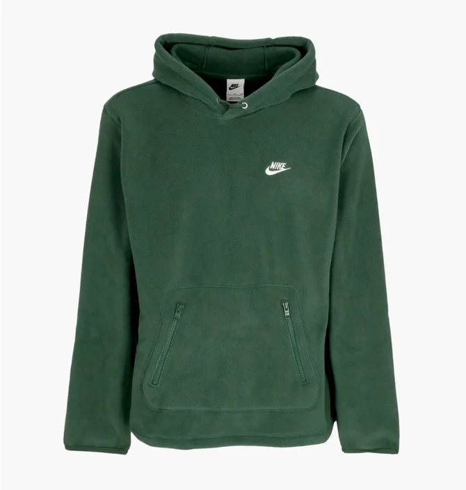 Худи мужское Nike Club Winterized Green FZ0660-323