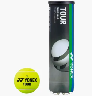Мяч для большого тенниса Yonex Tour (4 шт) Green TBTR4B