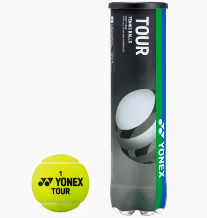 Мяч для большого тенниса Yonex Tour (4 шт) Green TBTR4B
