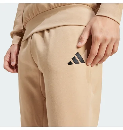 Штаны мужские Adidas Essentials Feelcozy Fleece Beige JX5665