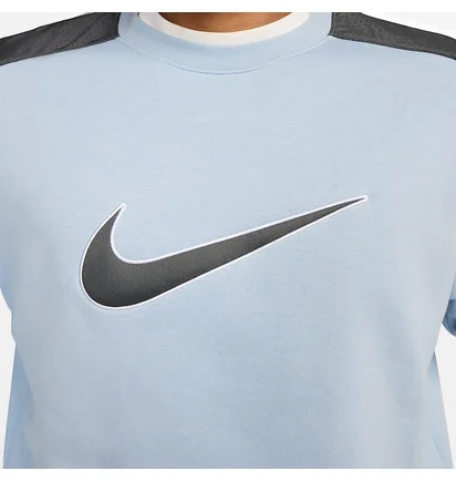 Свитшот мужской Nike Sportswear Fleece Light Blue FN0245-440