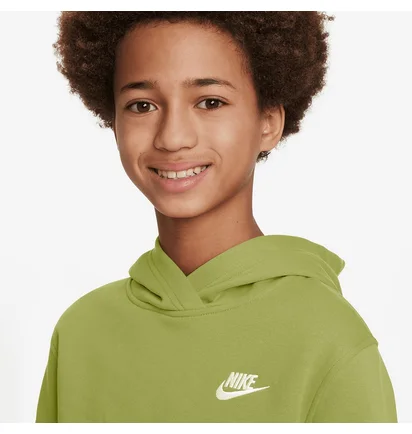 Худі дитяче Nike Sportswear Club Fleece Hoodie Olive FD3000-377