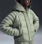 Пуховик жіночий Nike Sportswear Swoosh Puffer Primaloft®Therma-Fit Oversized Hooded Jacket Green FB8729-370
