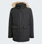Парка мужская Adidas Paveric Fur Parka Black IX8888