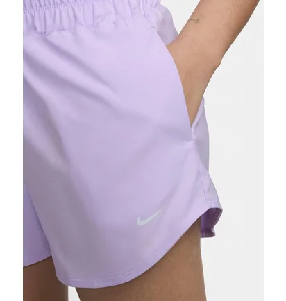 Шорты женские Nike One Dri-Fit Ultra High-Waisted 3 Brief-Lined Shorts Violet DX6642-512